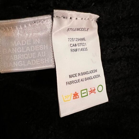 𝅺Seven Sisters  Black Turtleneck Cropped Sweater Size XS - Picture 7 of 9